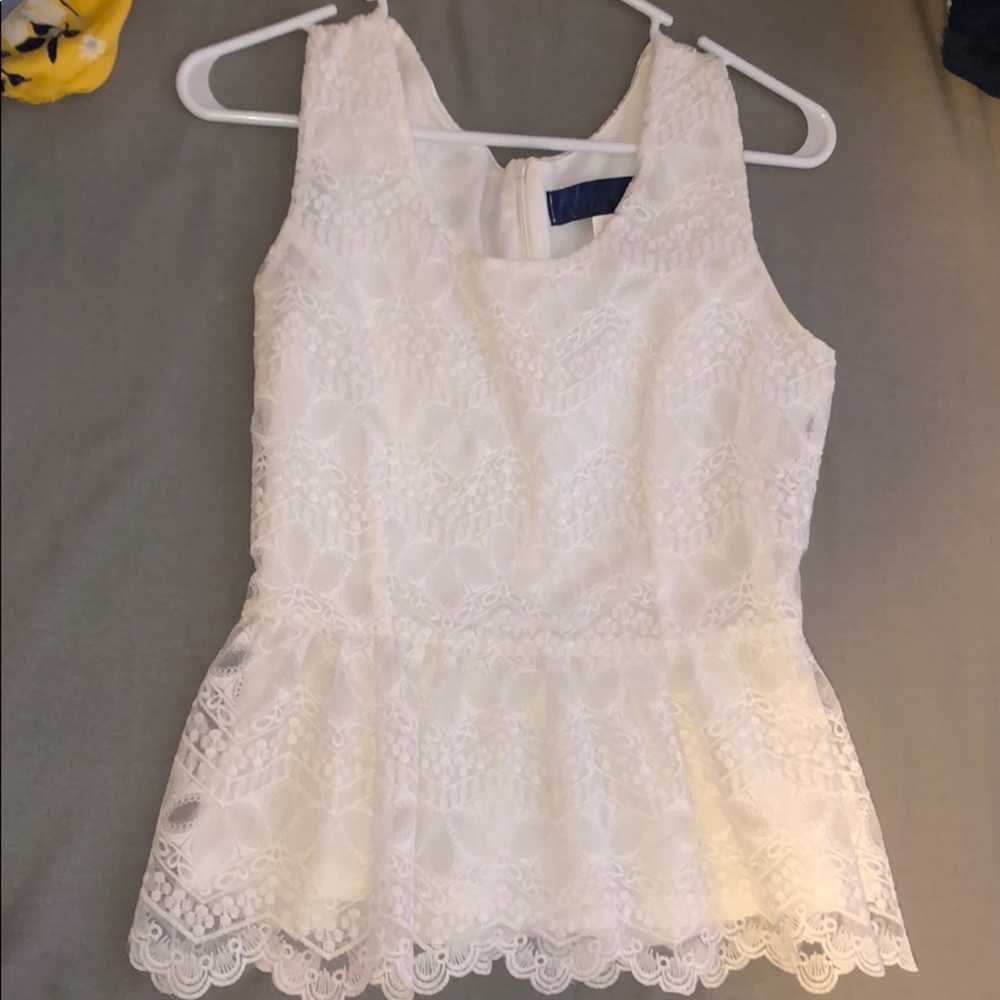 Lace dress top
